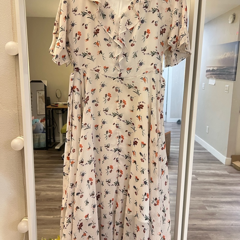 Efeni Floral Print Women's Dress